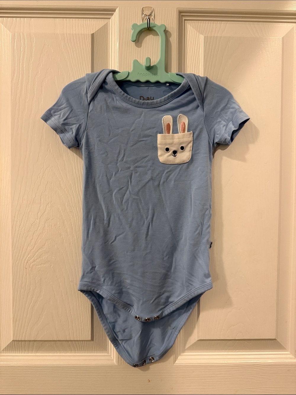 Little Sleepies Bunny Pocket Short Sleeve One-Piece